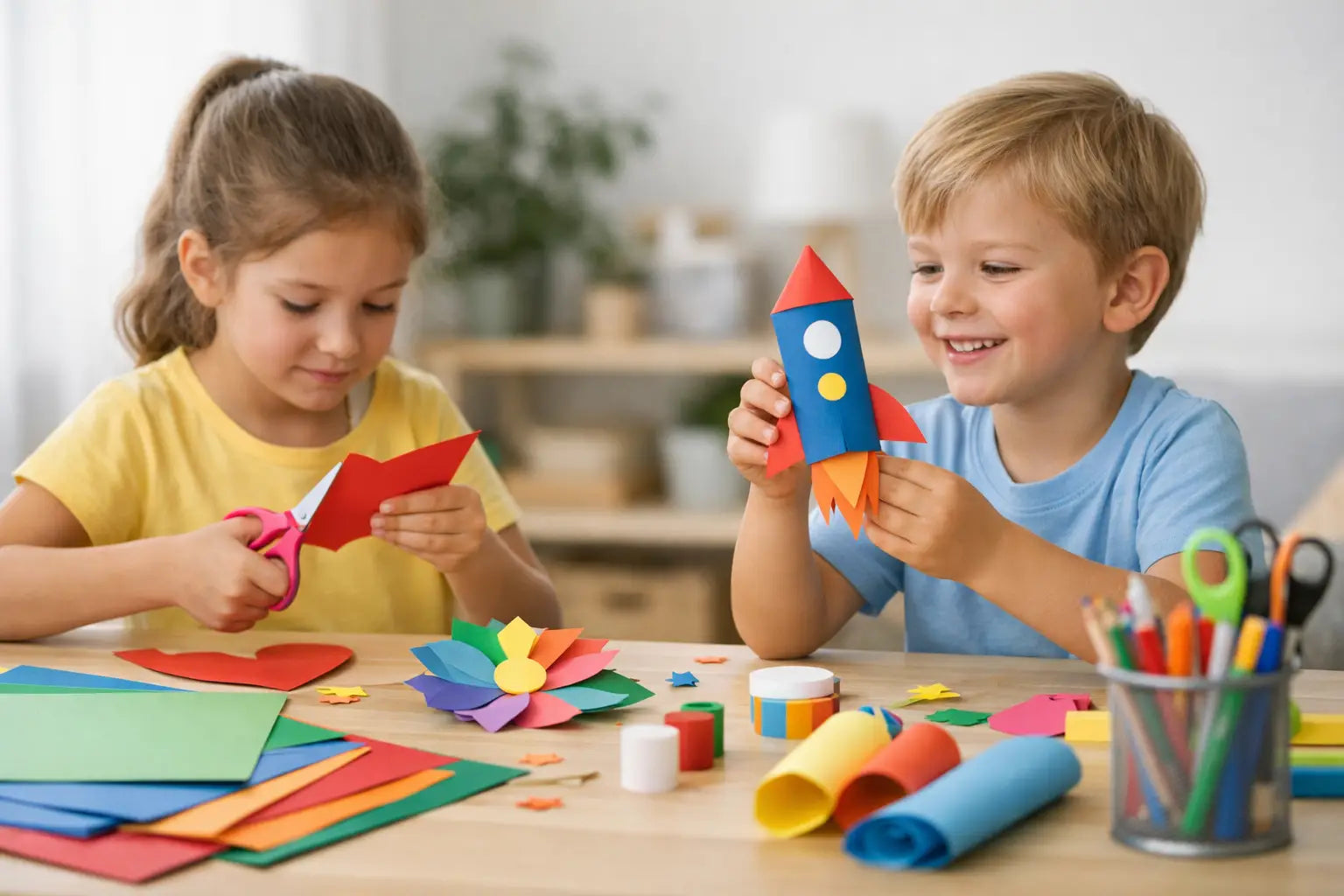 Papier Basteln Mit Kindern