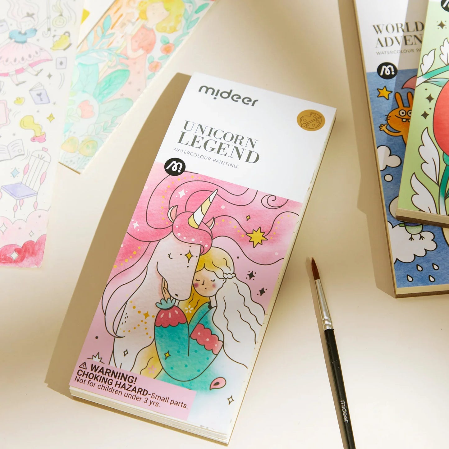 🎨 Magisches Aquarell-Set „Einhorn-Legende“ (3–8 Jahre)