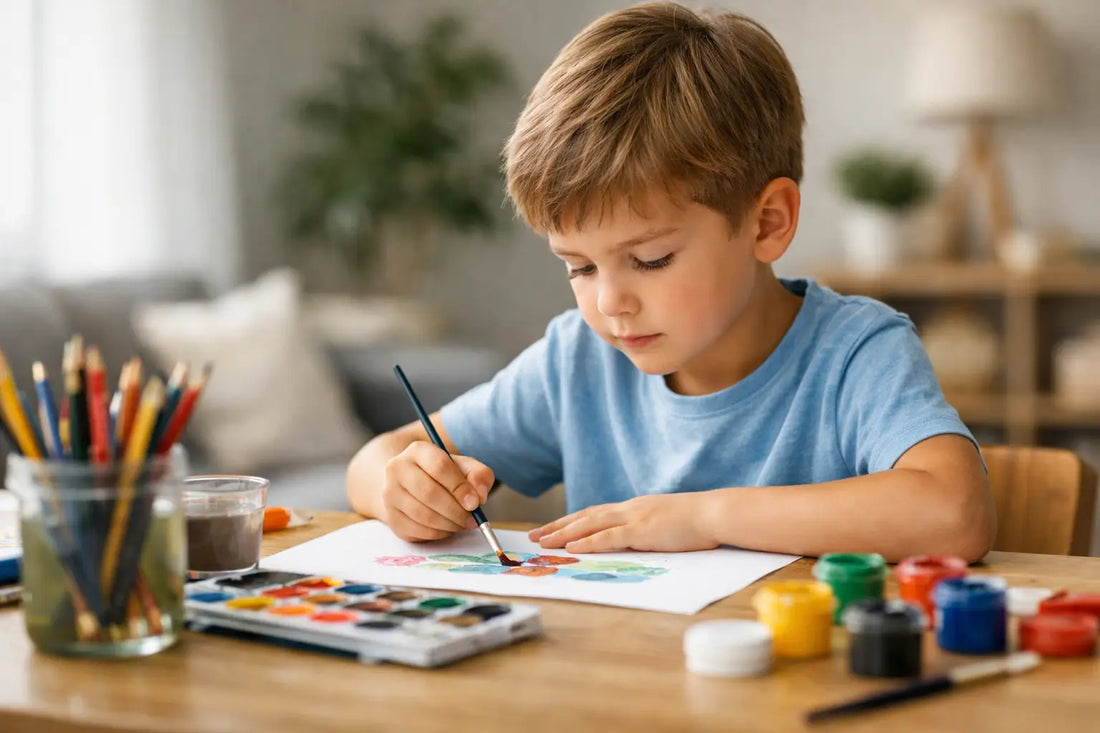 Wie fördert Malen die Konzentration bei Kindern?