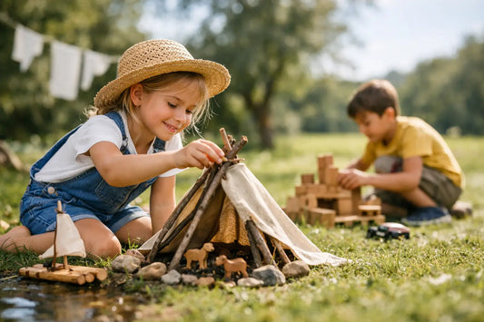 Kreative Spielideen ohne Medien für Kinder