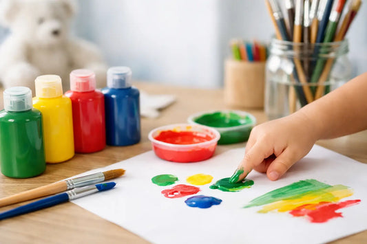 Ratgeber sichere Bastelfarben für Kinder
