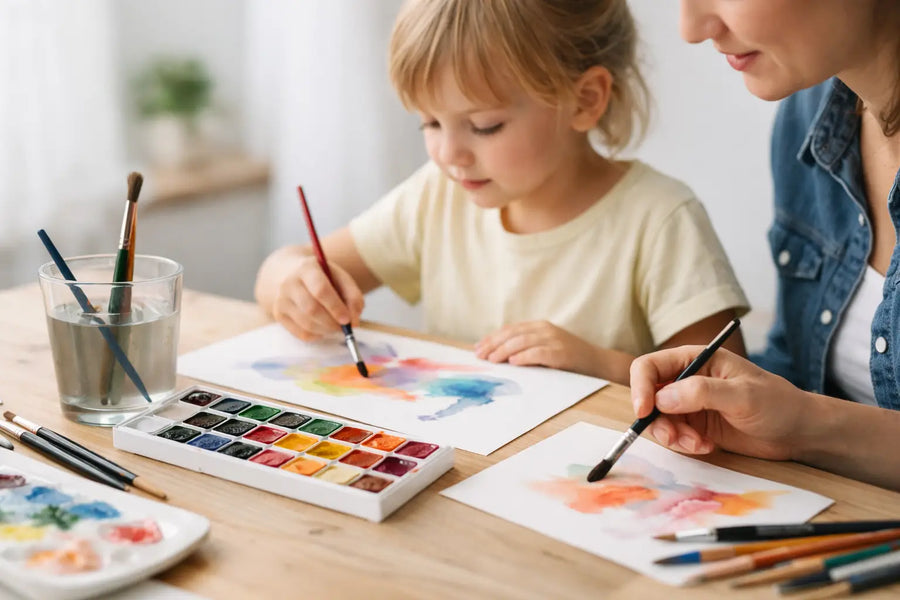 Ab welchem Alter ein Aquarellset passt