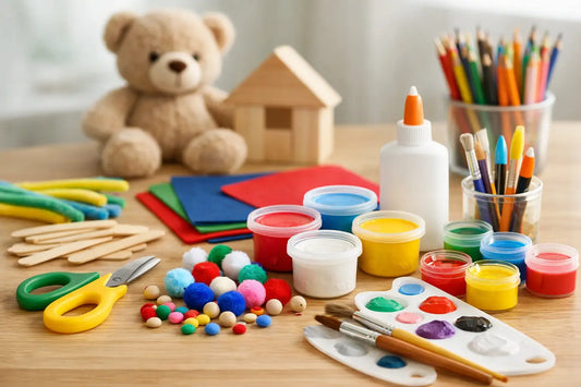 Welche Bastelmaterialien sind kindersicher?