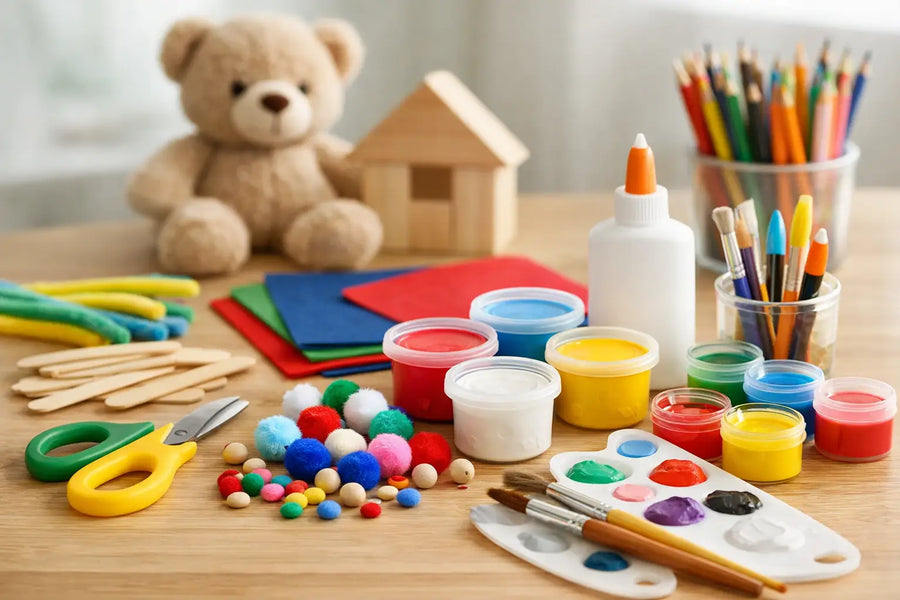 Welche Bastelmaterialien sind kindersicher?