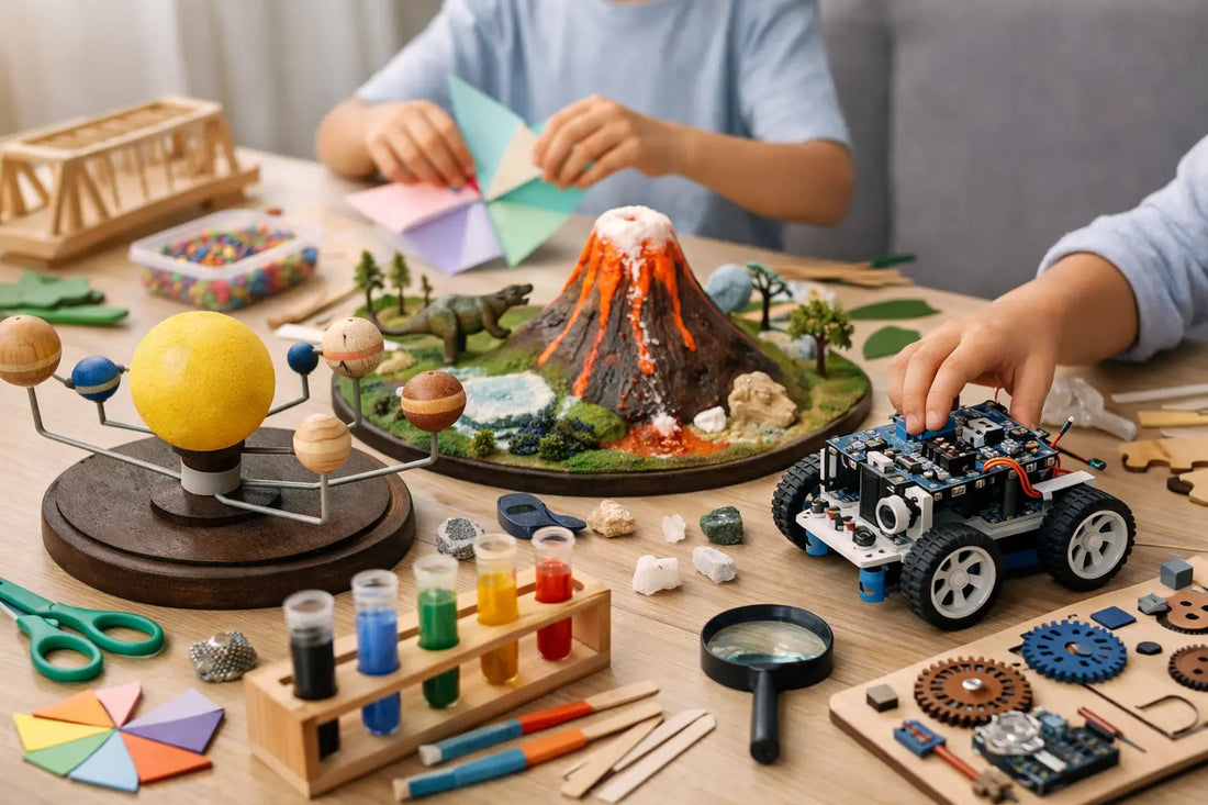 Bastelsets mit Lernfaktor für Kinder