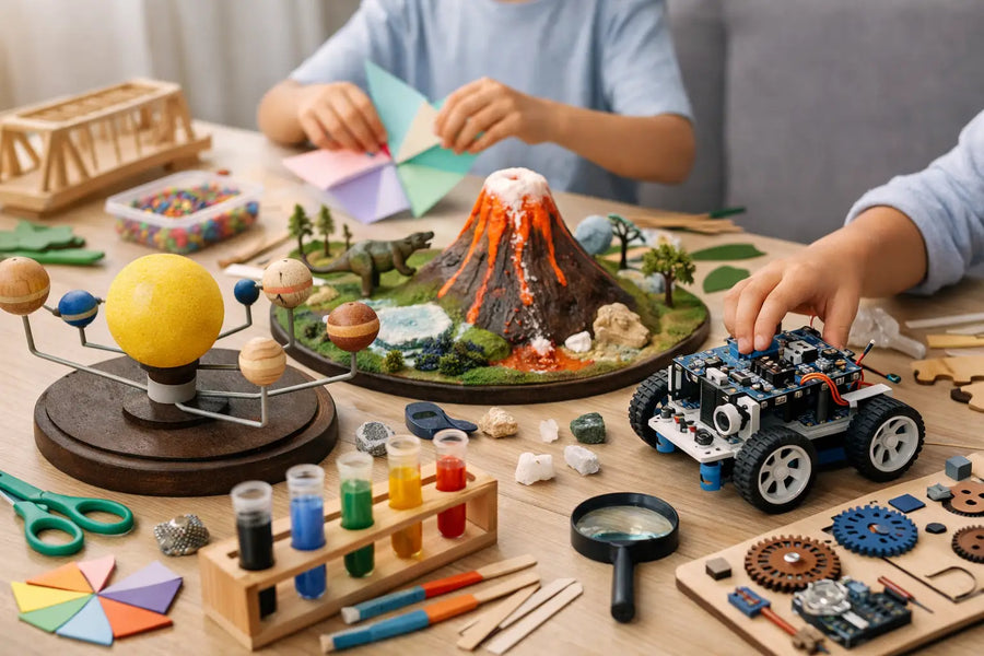 Bastelsets mit Lernfaktor für Kinder