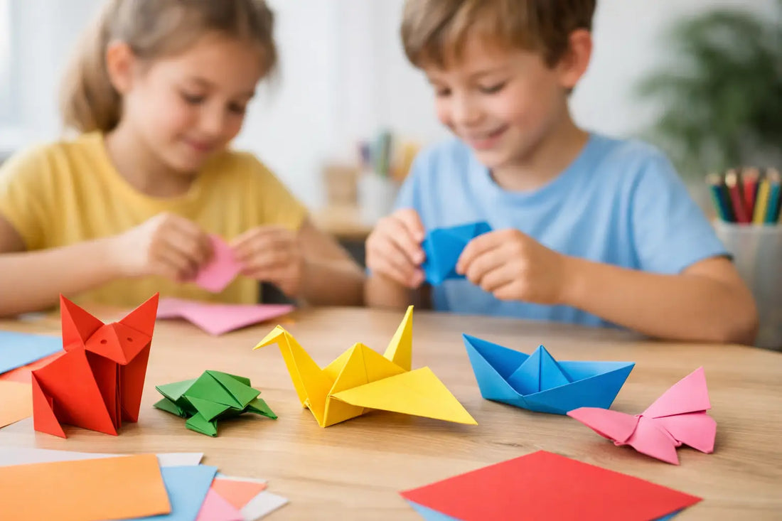 Origami für Kinder einfach und mit Spaß