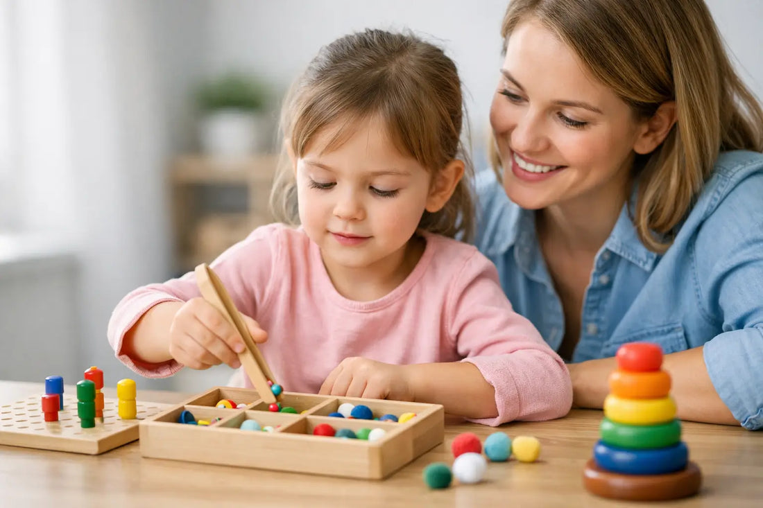 Feinmotorik spielerisch fördern bei Kindern