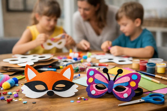 Masken basteln Kinder Set - was zählt wirklich?