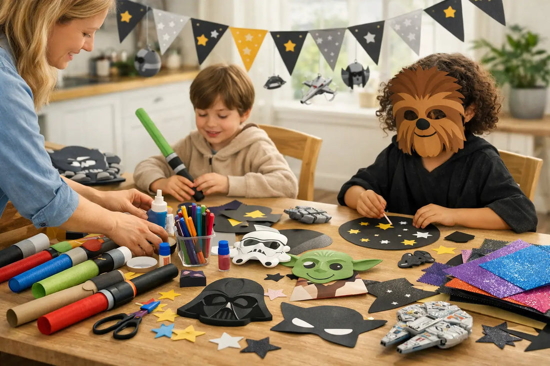 Star Wars Kinder basteln: 8 Ideen für May the 4th