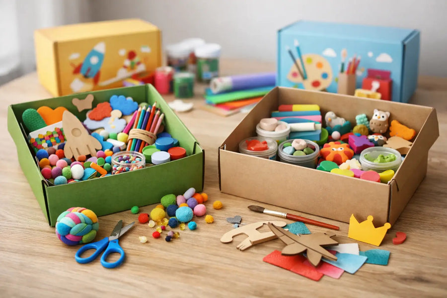 Kinder Kreativboxen im Vergleich: Was zählt?