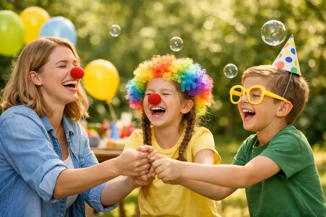 Weltlachtag mit Kindern kreativ feiern