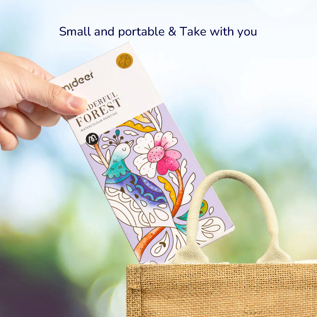 🎨 Magisches Aquarell-Set „Zauberwelt“ (3–8 Jahre)