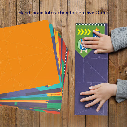 🧠📄 Origami Kreativ-Set "Papierflugzeuge“ (5+ Jahre)