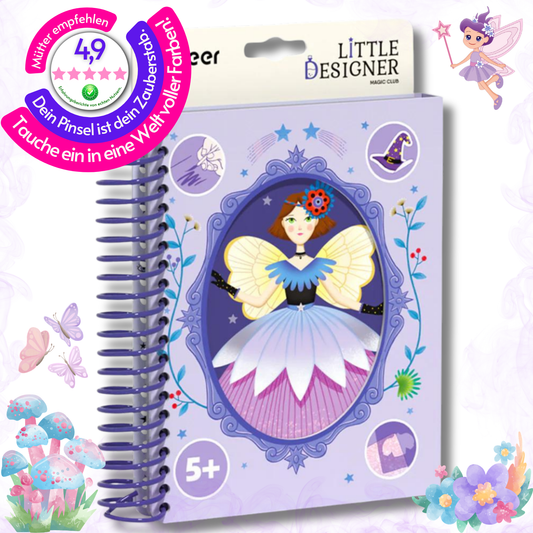 🪄👗 Kreativ-Set „Magischer Design Club“ (5+ Jahre) | Kreative Kids