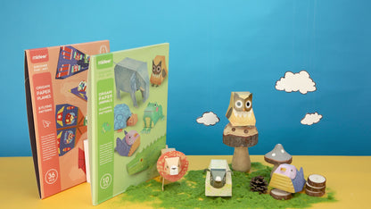 🧠📄 Origami Kreativ-Set "Papierflugzeuge“ (5+ Jahre)